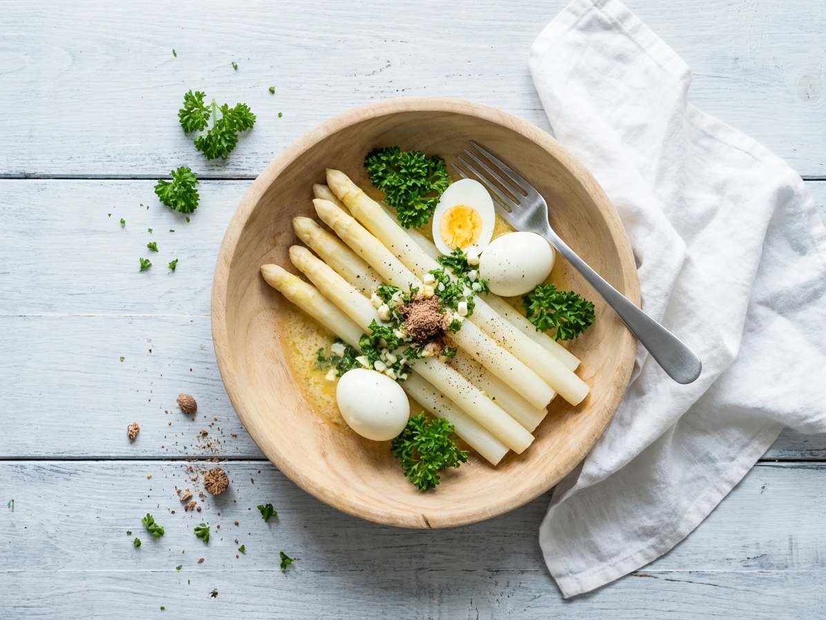 Asperges op Vlaamse wijze