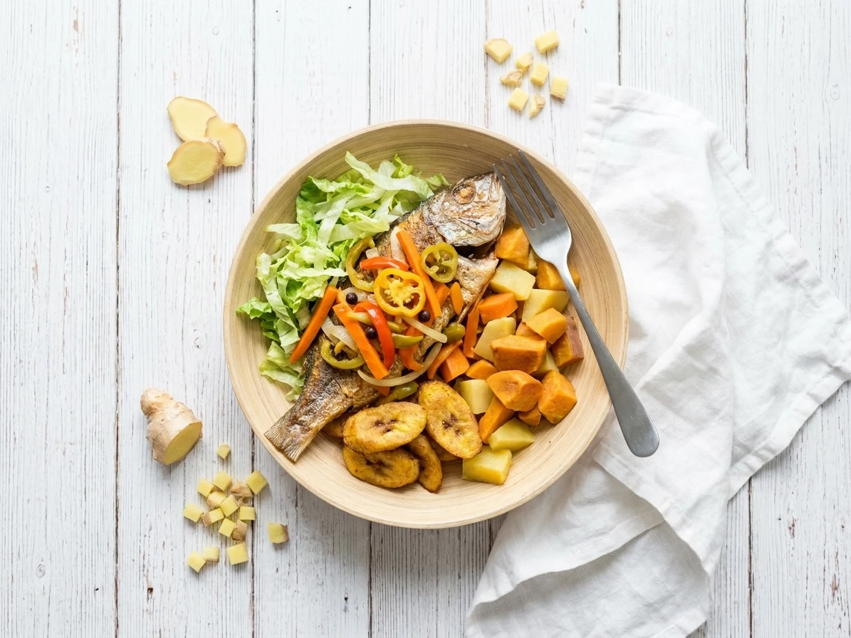 Jamaicaanse escovitch met zoete aardappel | Dagelijkse kost